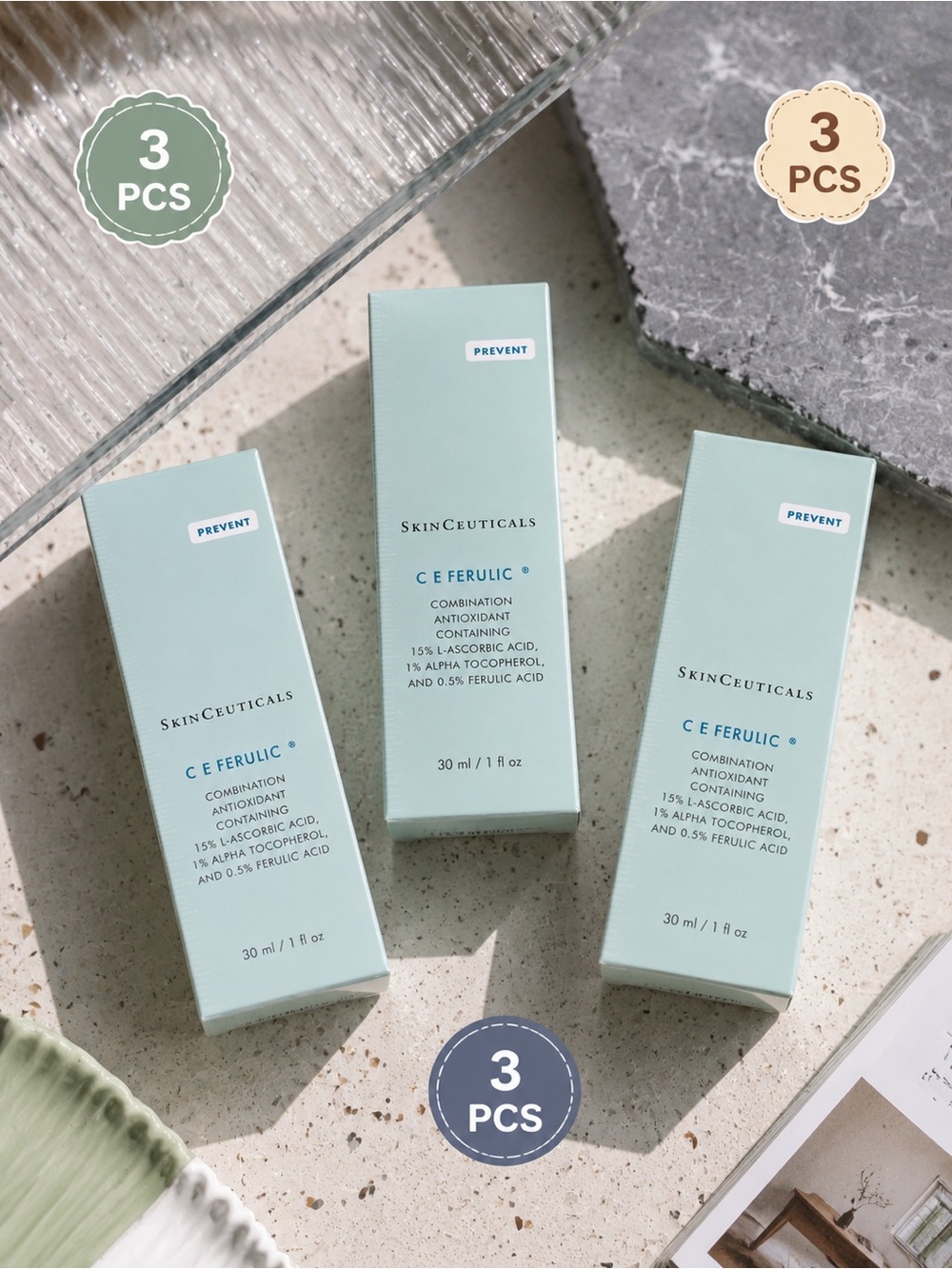 SkinCeuticals C E Ferulic Serum Trio